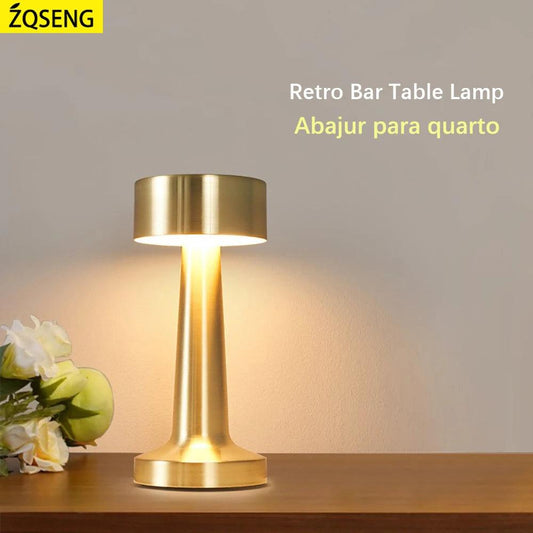 Retro Bar Table Lamp Lampara De Noche Dormitor Abajur Room Decor Decoration Chambre Desk Bedroom Coffee Luces Led  Night Light - Pacisia
