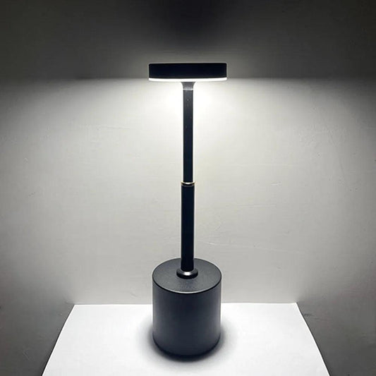 Nordic style iron art flat head desk lamp bar desk lamp retro bedside touch eye protection desk lamp - Pacisia