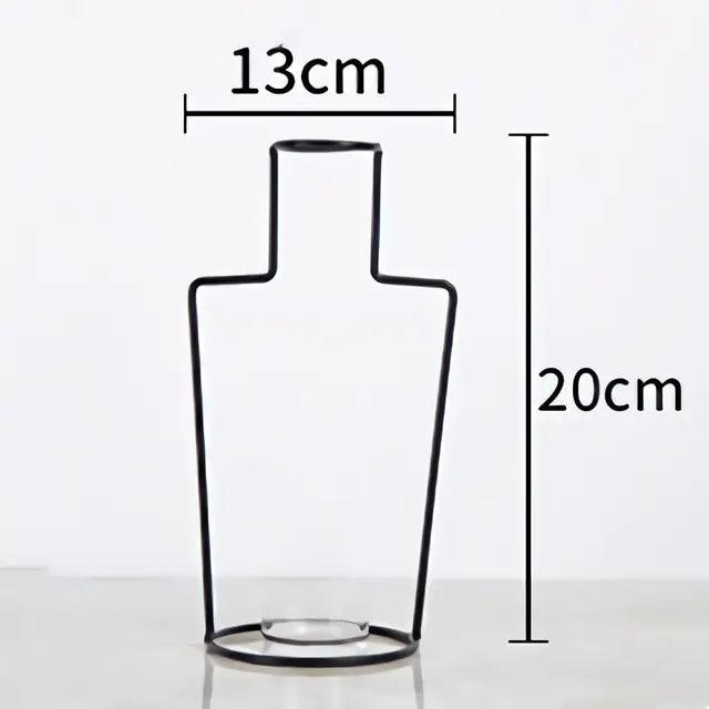 Nordic Style Iron Flower Vase - Pacisia