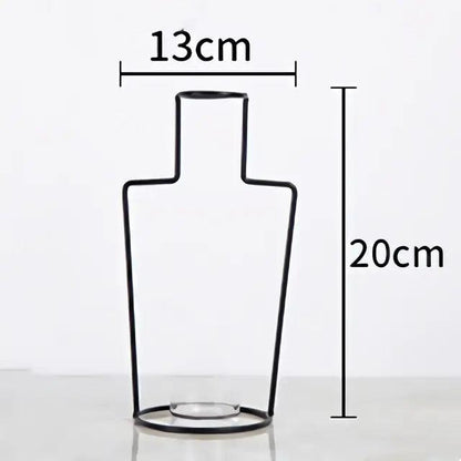 Nordic Style Iron Flower Vase - Pacisia