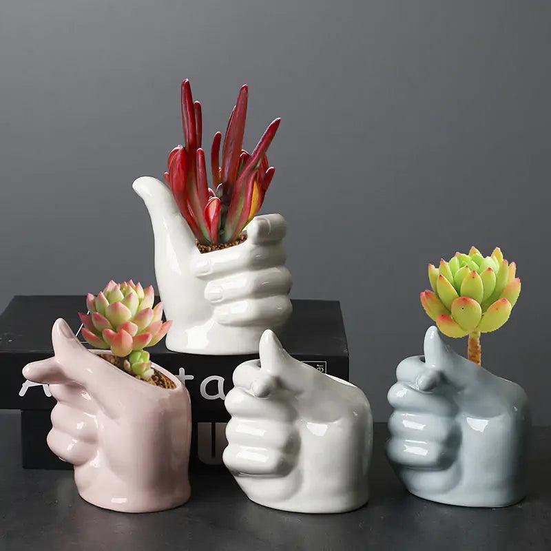 Finger Palm Vases - Pacisia